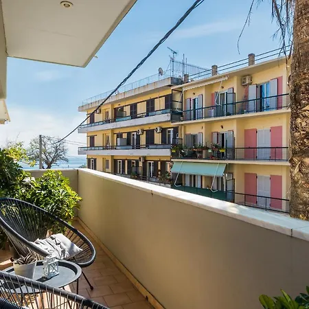A Luxury Retreat In Corfu Town By Konnect, Two-bedroom Lejlighed *