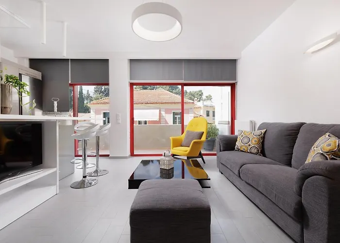A Luxury Retreat In Corfu Town By Konnect, Two-bedroom 公寓 Corfu (city)